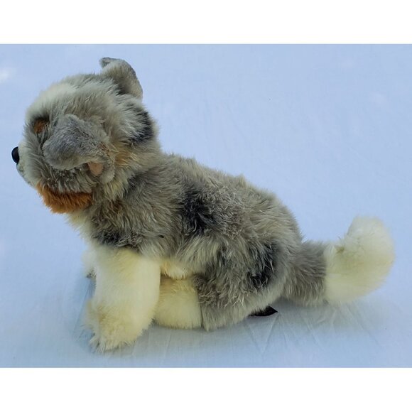Bearington Collection Plush Puppy Dog 11" Stuffed Animal plus 4" Tail - Picture 7 of 10